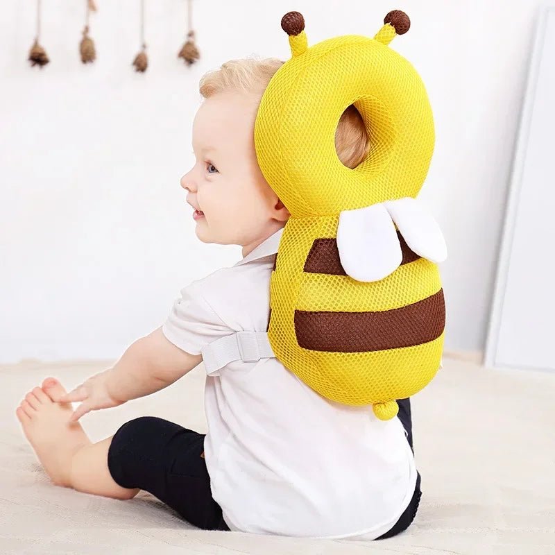 BabyHeadBackProtector™ - Jaune - Bébé Veut