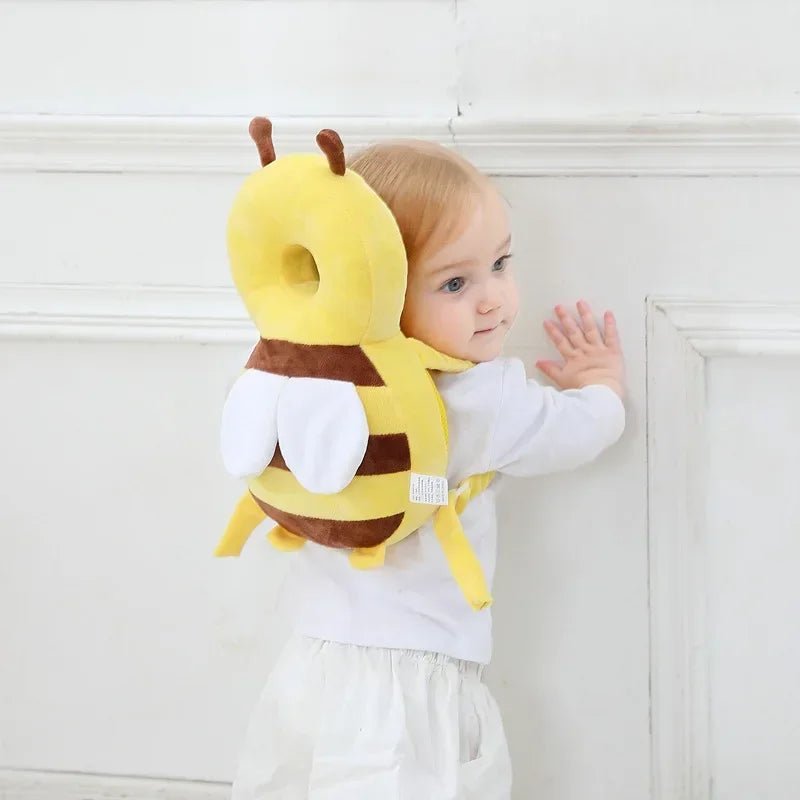 BabyHeadBackProtector™ - Jaune - Bébé Veut