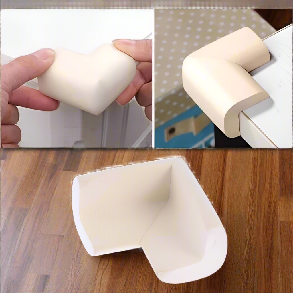 BabySafetyCornerProtector™ - Blanc - Bébé Veut